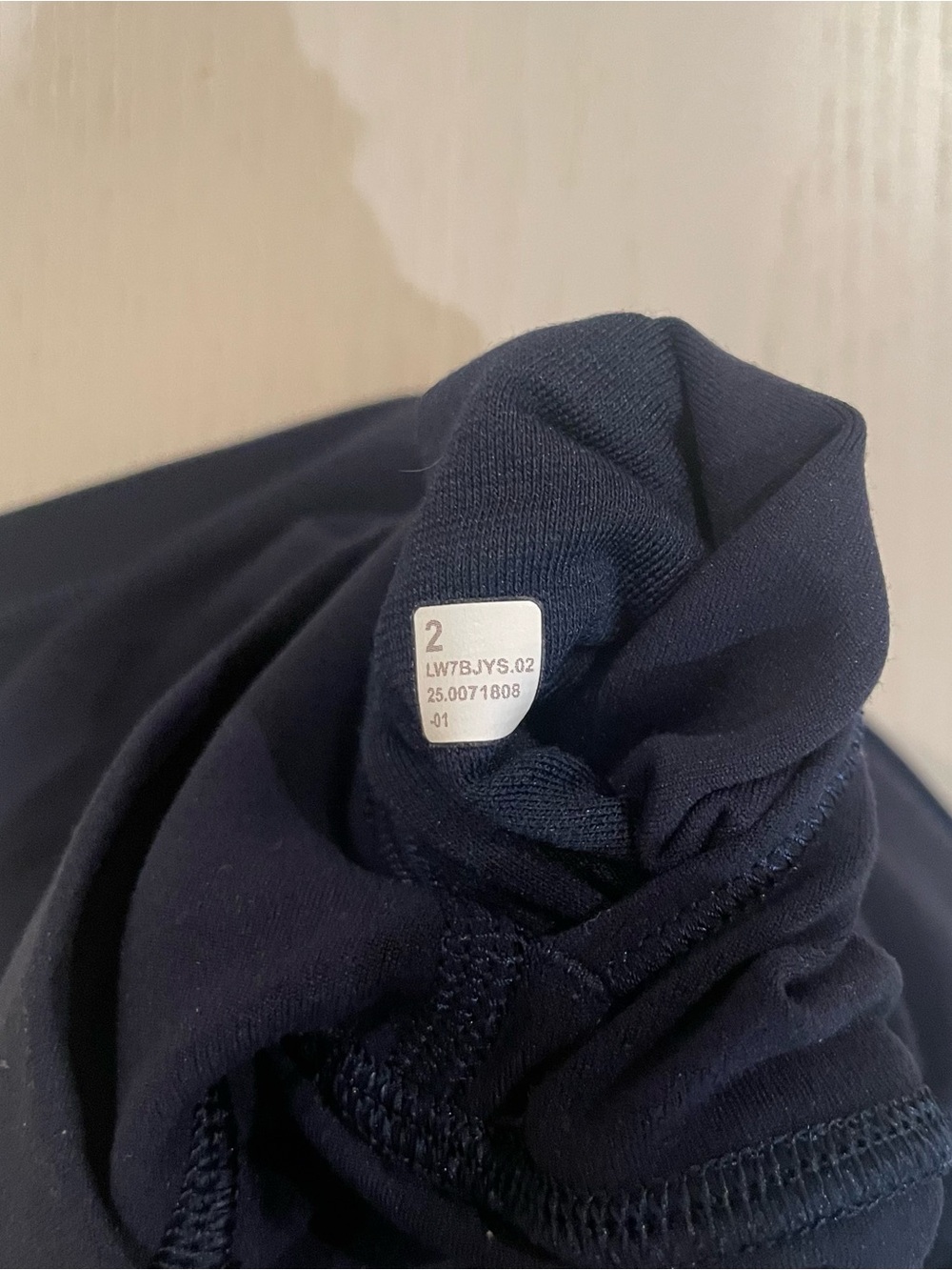 Lululemon Align Short 4" W7BJYS True Navy - Size 2 - Picture 8 of 8
